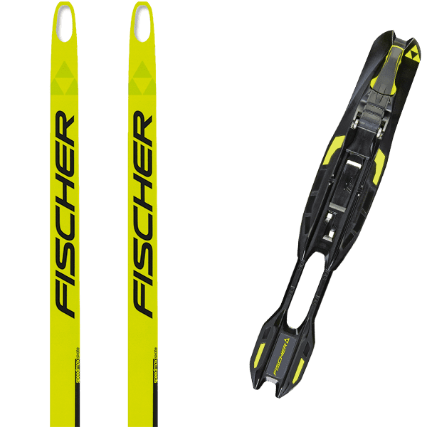 FISCHER-SPEEDMAX SKATE JR + Fix - Cross-country ski set