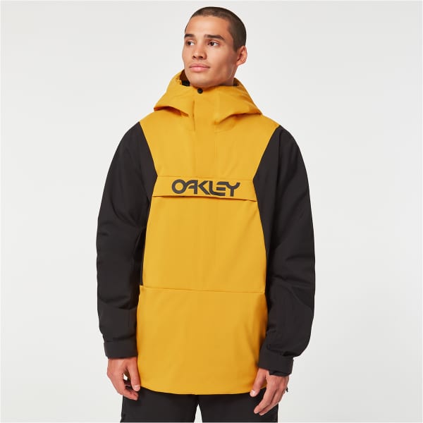 OAKLEY-TNP TBT INSULATED ANORAK AMBER YELLOW/BLACKOUT - Ski jacket