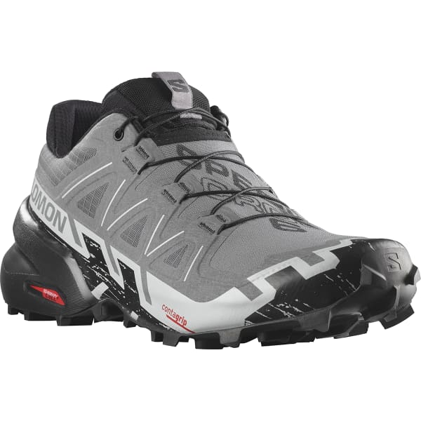 SALOMON-SPEEDCROSS 6 QUIET SHADE/BLACK/PEARL BLUE - Trail running