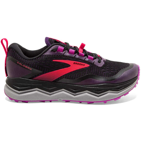 BROOKS CALDERA 5 W BLACK FUSCHIA PURPLE Trail running shoes