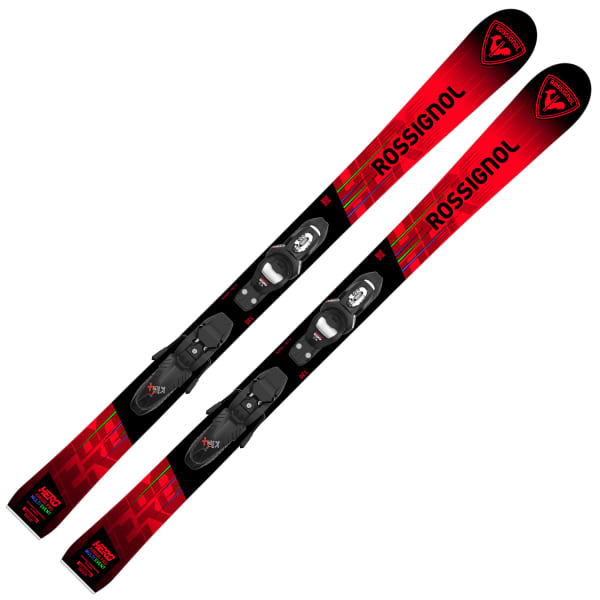 ROSSIGNOL HERO JR MULTI-EVENT + KID 4 GW BLACK/RED - Ski pack