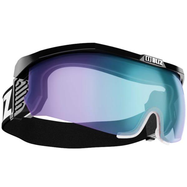 BLIZ PROFLIP MAX BLACK - Cross-country ski visor