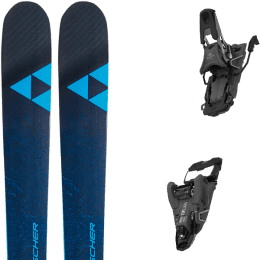 Pack ski FISCHER FISCHER RANGER 92 TI + SALOMON S/LAB SHIFT MNC 10 N BLACK SH90 - Ekosport