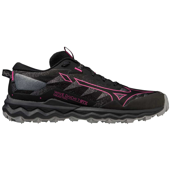 MIZUNO-WAVE DAICHI 7 GORE-TEX W BLACK/FUCHSIA FEDORA/QUIET SHADE 