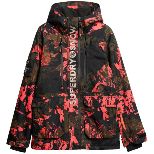 SUPERDRY ULTIMATE RESCUE JACKET VOLCANIC MOUNTAIN ORANGE Skijacke