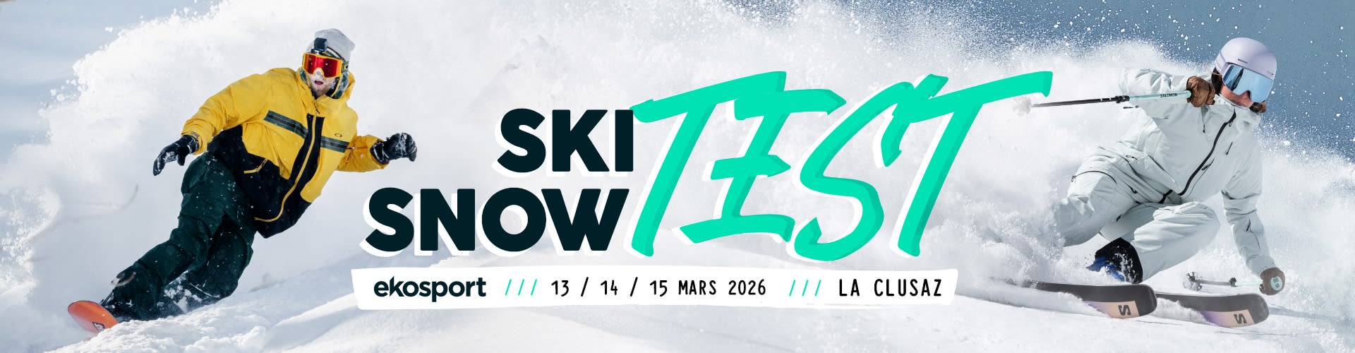 Ski & Snow Test 2026 - Ekosport - La Clusaz