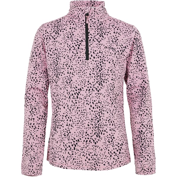 protest prtvesh jr 1/4 zip top - noir / rose - taille 14 ans 2024