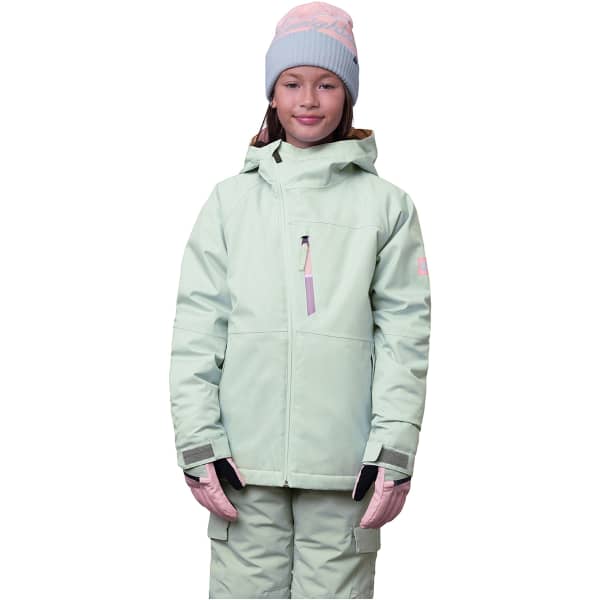 686 GIRLS HYDRA INSULATED JACKET DUSTY SAGE TEXTURE 24