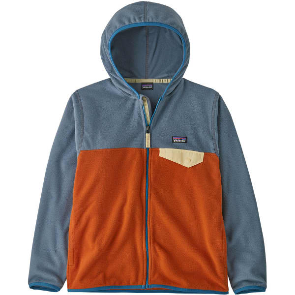 PATAGONIA BOY S MICRO D SNAP T JKT SANDHILL RUST Fleece jacket