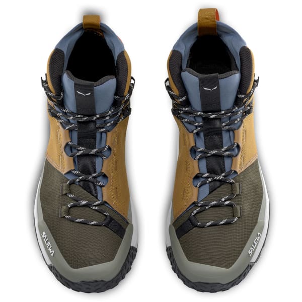 SALEWA PUEZ MID PTX GOLDEN BROWN/SHADOW - Mid-rise hiking boot