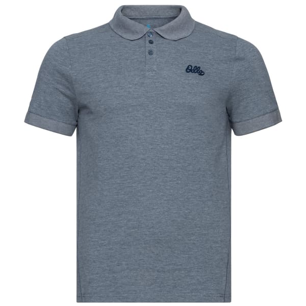 ODLO NIKKO POLO SHIRT S S BLUE WING TEAL MELANGE SFS158 Polo