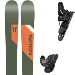 Pack ski FACTION FACTION CT 2.0 + SALOMON WARDEN MNC 11 BLACK L100 - Ekosport