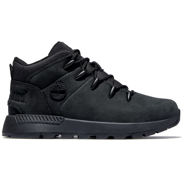 Jet black timberland boots top