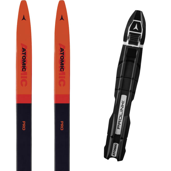 ATOMICPRO C1 GRIP JR + PROLINK ACCESS JR Unicolore Crosscountry ski set