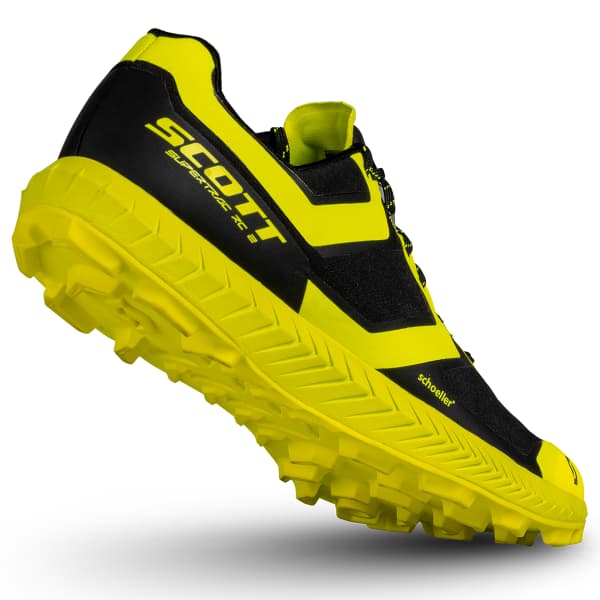 SCOTT-SUPERTRAC RC BLACK/YELLOW Trail running shoes