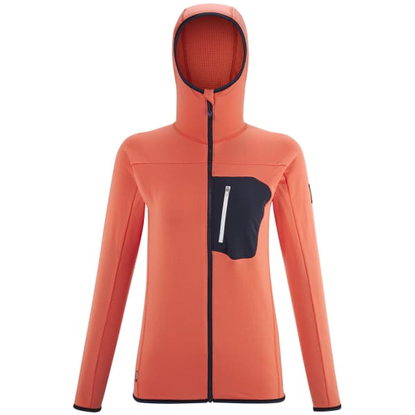 MILLET TRILOGY LIGHTGRID HOODIE W CORAL CHROME Veste polaire ski