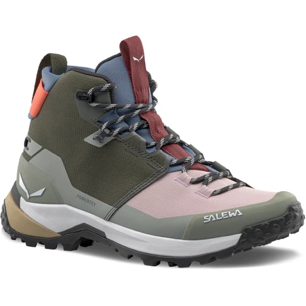 SALEWA PUEZ 2 MID PTX W DARK OLIVE/SHADOW - Mid-rise hiking boot