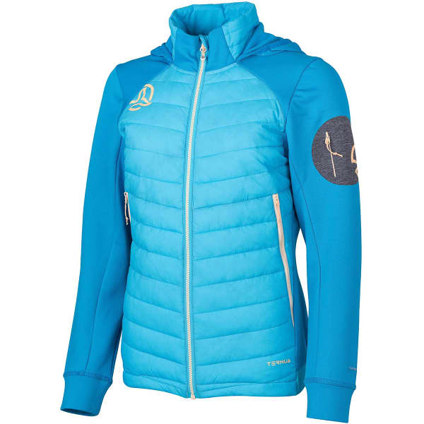 Ternua - Yukkon Hybrid Hood Jacket - Synthetic jacket - Dark Teal /  Nautical Blue | S