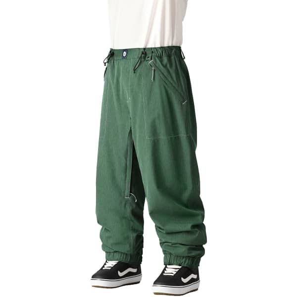 686 MENS DOJO PANT FOREST GREEN DENIM - Snowboard trousers