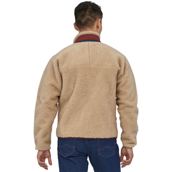 PATAGONIA-M'S CLASSIC RETRO-X JKT DARK NATURAL W/SEQUOIA RED PATAGONIA-M'S CLASSIC RETRO-X JKT DARK NATURAL W/SEQUOIA RED