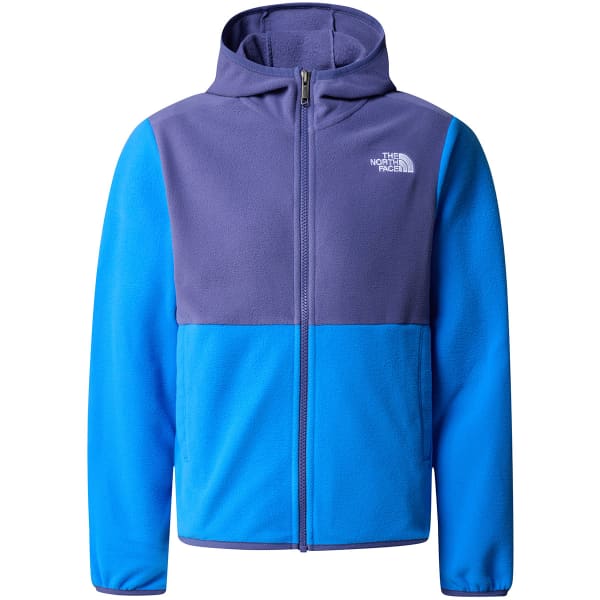 North face best sale blue fleece jacket
