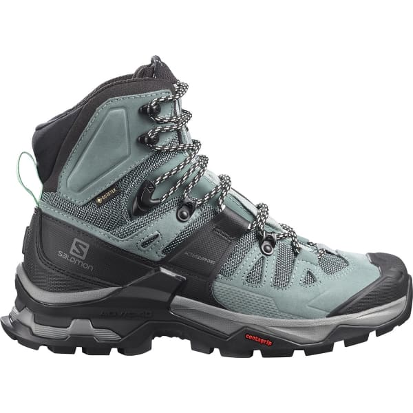 SALOMON-QUEST 4 GORE-TEX W SLATE/TROOPER/OPAL BLUE - Calçado de caminhada  cano alto