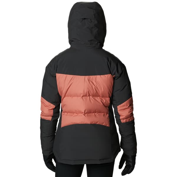 COLUMBIA-W WILD CARD II DOWN JKT DARK CORAL,SHA Giacca da sci