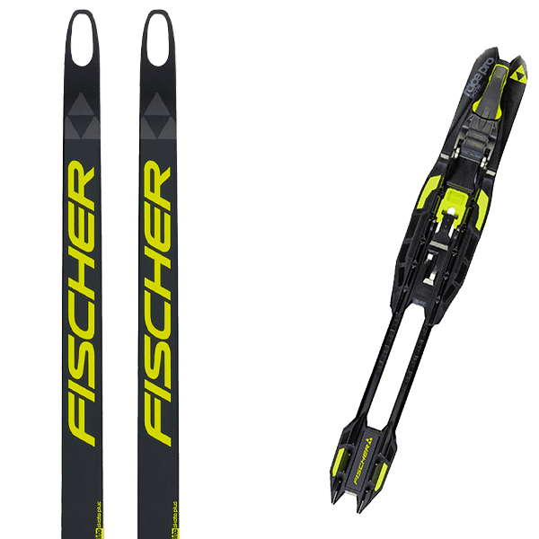 FISCHER-CARBONLITE SKATE PLUS X-STIFF + Fix - Cross-country