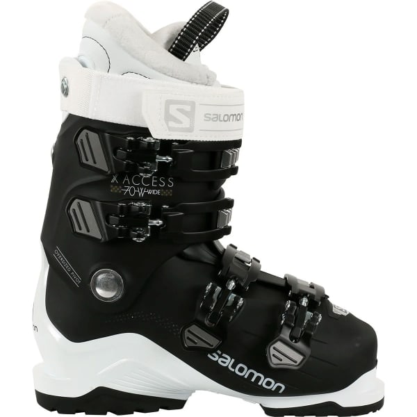 SALOMON-X ACCESS 70 W WIDE BLACK/WHITE - Alpine ski boots SALOMON-X ACCESS 70 W WIDE BLACK/WHITE - Alpine ski boots
