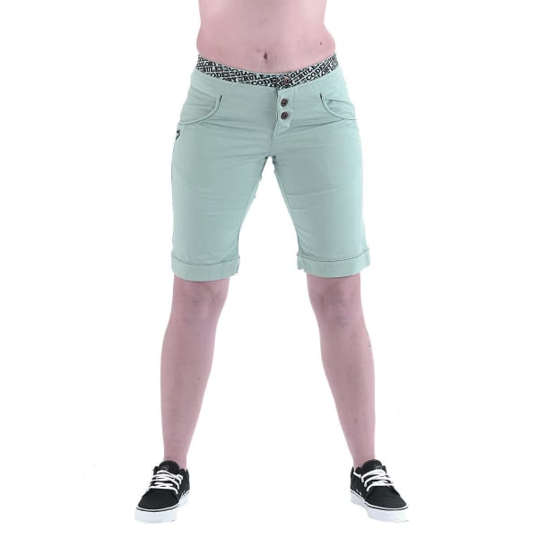 Material top shorts womens