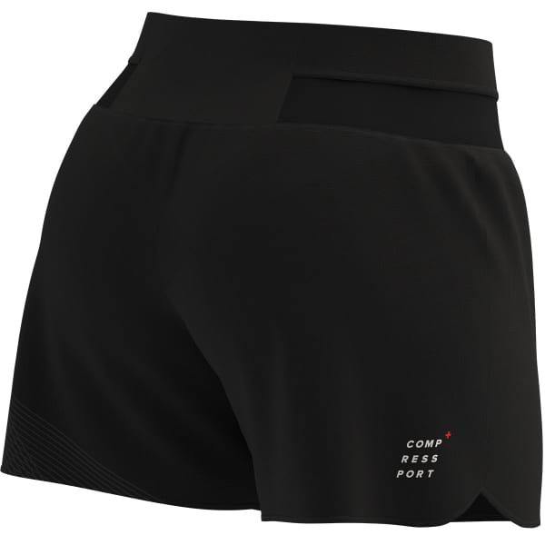 COMPRESSPORT-PERFORMANCE OVERSHORT W BLACK - Running shorts