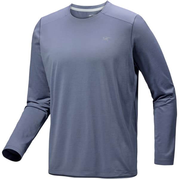 ARC'TERYX-CORMAC CREW LS M STRATUS HEATHER - Hiking T-shirt