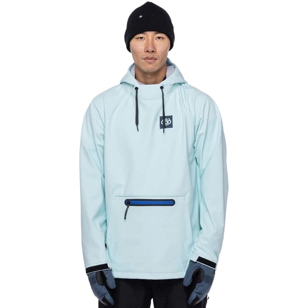 686 MNS WATERPROOF HOODY ICY BLUE HYPERCHROMIC Snowboard jas