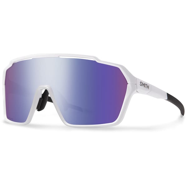 SMITH SHIFT XL MAG WHITE CHROMAPOP VIOLET MIRROR Cycling sunglasses