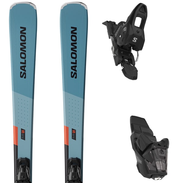 SALOMON-S/MAX 6 + M10 GW L80 TAHITIAN TEAL/ BRIGHT RED SALOMON-S/MAX 6 + M10 GW L80 TAHITIAN TEAL/ BRIGHT RED