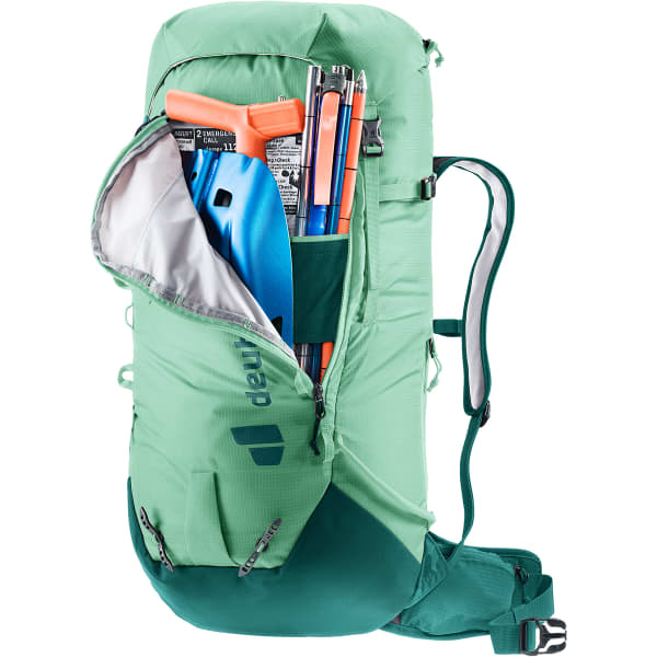 DEUTER-FREESCAPE LITE 24 SL SPEARMINT-DEEPSEA - Zaino da sci