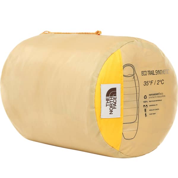 THE NORTH FACE ECO TRAIL SYNTH 35 TNF YELLOW HEMP - Sleeping bag