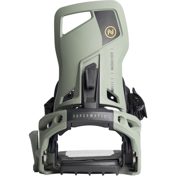 □ Nidecker □ Supermatic Bindings 2023-24 / Olive - LADE