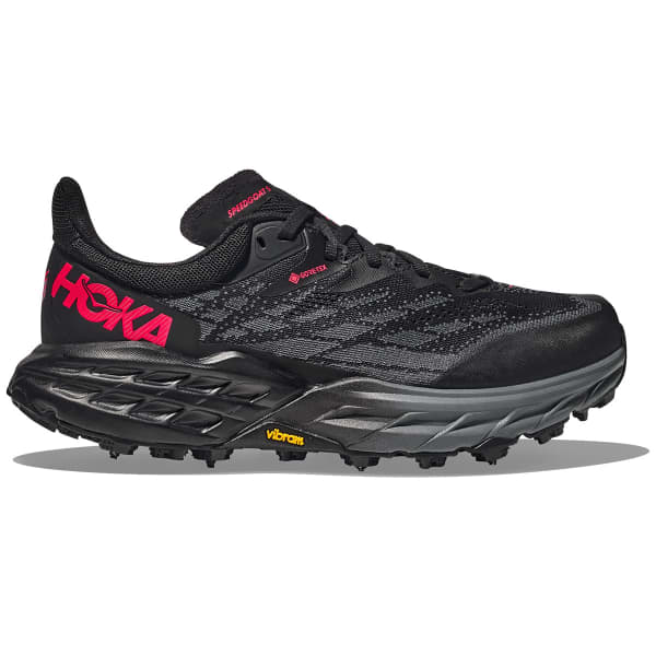 HOKA ONE ONE Speedgoat 5 Gore-tex Spike W - Noir / Gris / Rose - taille 37 1/3 2024