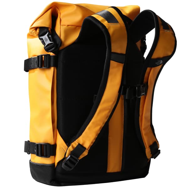 THE NORTH FACE COMMUTER PACK ROLL TOP SUMMIT GOLD-TNF BLACK