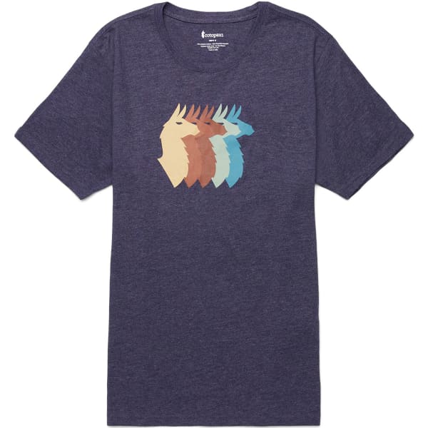 COTOPAXI LLAMA SEQUENCE ORGANIC T SHIRT MARITIME T shirt