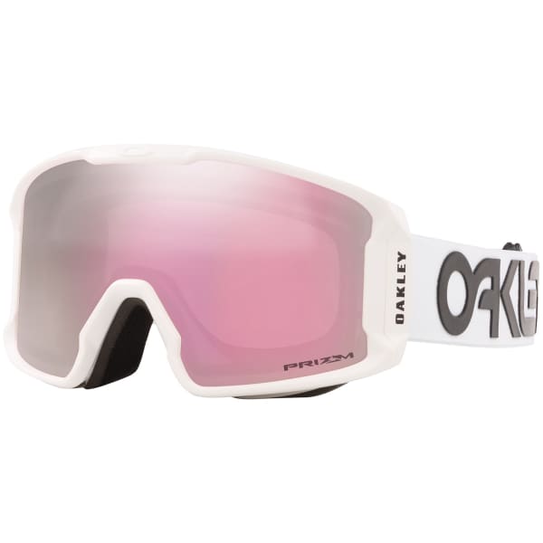 OAKLEY LINE MINER XM FP WHITE WPRIZM HI PINKGBL - Ski goggles