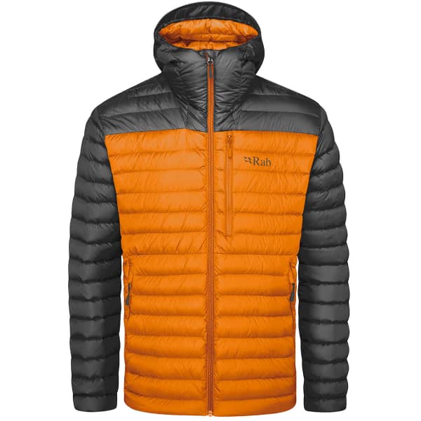 Rab microlight alpine jacket orange top