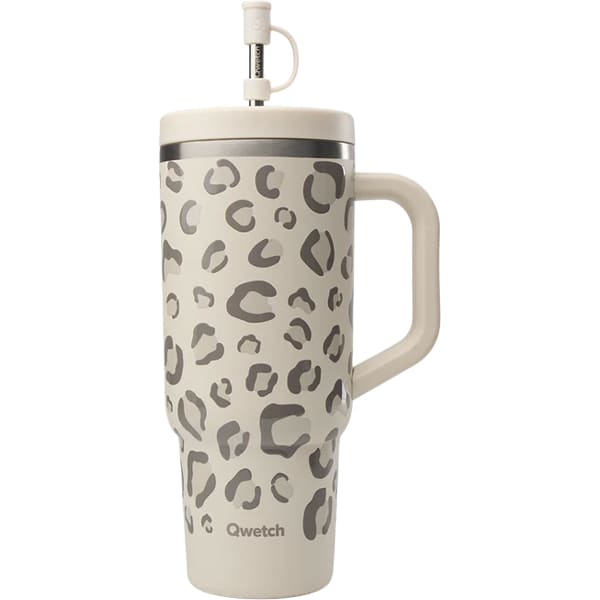 QWETCH TRAVEL CUP ISOTHERME INOX - WILD - SAND- 900ML