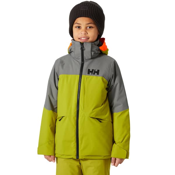 HELLY HANSEN JR SUMMIT JACKET BRIGHT MOSS 24