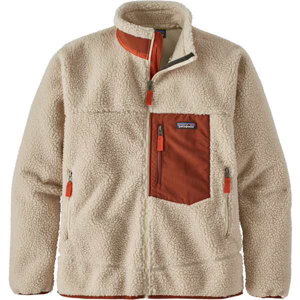 patagonia m s classic retro x jkt natural w barn red 2021 at ekosport