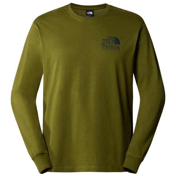 Mens green north face t shirt best sale