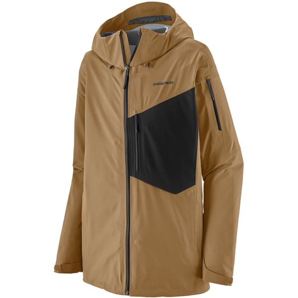 PATAGONIA M S SNOWDRIFTER JKT GRAYLING BROWN Ski touring ski jacket