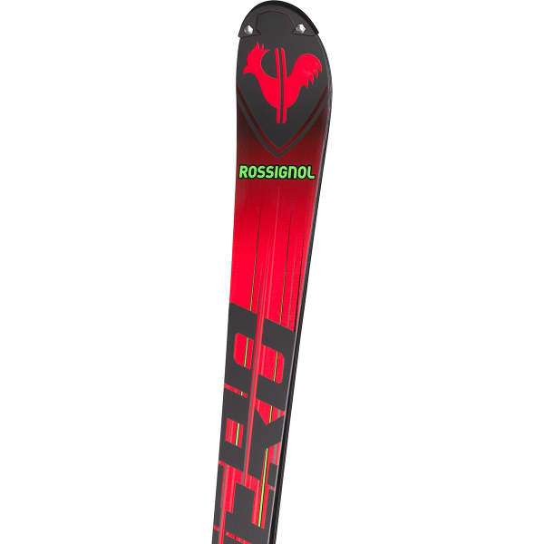 ROSSIGNOL HERO ATHLETE FIS SL FACTORY 165 R22 + SPX 12 ROCKERACE HOT RED 23