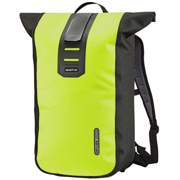 ORTLIEB VELOCITY HIGH VISIBILITY 25L NEON YELLOW REFLECTIVE BLACK 25